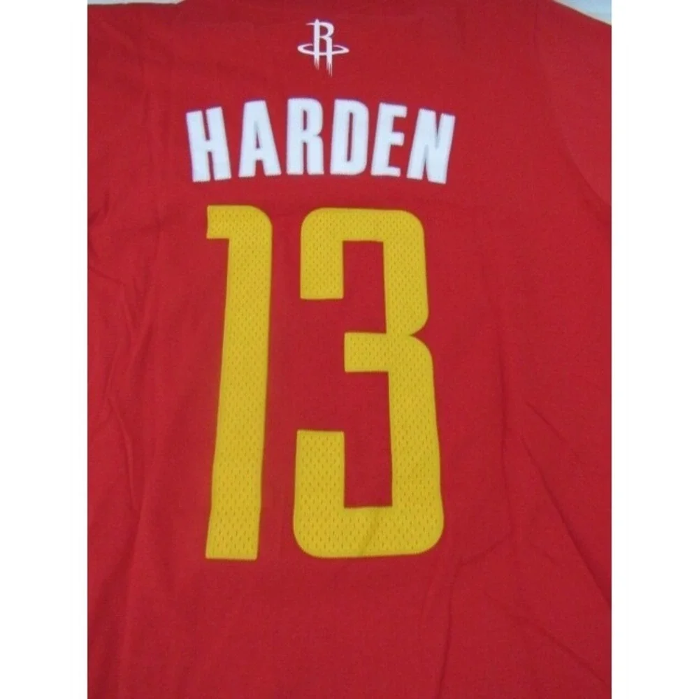 Houston Rockets James Harden $13 Adidas Go To  Cotton Tee S/S Black Team S